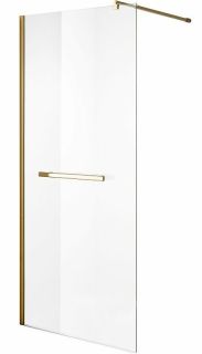 Душевая перегородка Niagara NG-641-90GOLD 90см золото/прозрачное