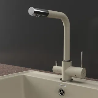 Смеситель для кухни GranFest 3611 топаз