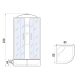 Душевая кабина River Desna XL 80x80 MT 10000006139 без гидромассажа