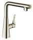 Смеситель для кухни Hansgrohe Metris Select 73811800 нержавеющая сталь