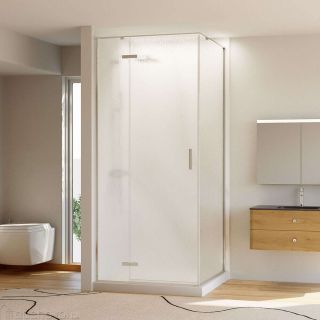 Душевой уголок Veconi Rovigo RV-073R/L, 1000х900х1950, хром, стекло дождь