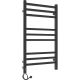 Полотенцесушитель электрический Laris Астор ЧКЧ9 350х700 L 73207864 Черный муар