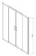 Душевая дверь Vincea Alpha VDS-3AL2180CL 180 см
