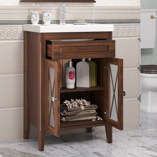 Тумба под раковину Opadiris Палермо 00-00006718 Светлый орех