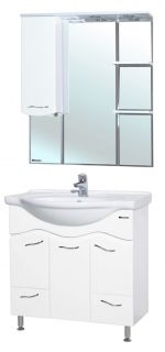 Тумба под раковину Bellezza Мари 85см белый 00000010141