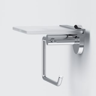 Держатель туалетной бумаги AM.PM X-Joy A85A341500 с полкой Хром