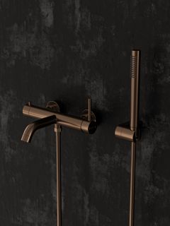 Смеситель для ванны Knotlor SS-23/RB, бронза