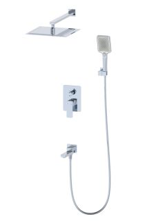 Душевой комплект Wonzon & Woghand Edge WW-88939003-CR хром