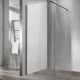 Душевая перегородка Vincea Walk-In 60 VSW-1H600CLGM профиль Вороненая сталь стекло прозрачное
