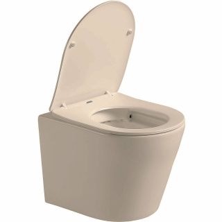 Унитаз Vincea Piatti  VT1-11SMC подвесной Капучино матовый с сиденьем Микролифт