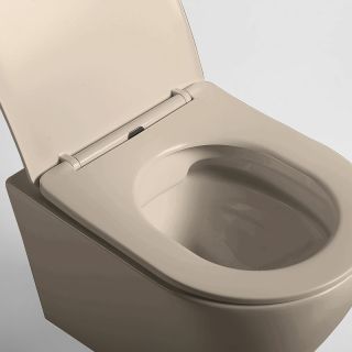 Унитаз Vincea Globo VT1-14SMC подвесной капучино матовый с сиденьем Микролифт