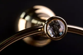 Полотенцедержатель Boheme Chiaro 10505 золото