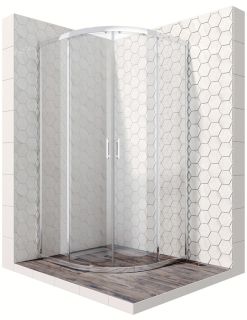 Душевой уголок Ambassador Kingston 14011104 90x90см хром/прозрачное