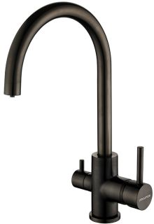 Смеситель для кухни Paulmark Essen Es213211-GM воронёная сталь