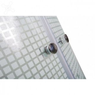 Душевая кабина Deto L 908 стандартная 80х80х215 см