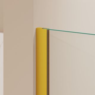 Душевая перегородка RGW WA-054Gb (WA-010Gb + Z-072Gb) 351005423-16 120 см брашированное золото