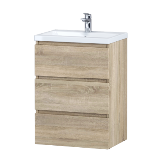 AM.PM M91FSX0602OF GEM S ТУМБА ПОД РАКОВИНУ 60 см светлый дуб