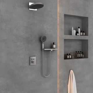 Душевой комплект Vincea  Inspire VSFW-3I21T1RCH встраиваемый, термостатический, двухрежимный, хром