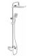 Душевая стойка Rose R1896 с термостатом хром