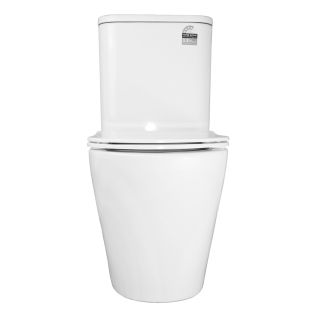 Унитаз-компакт Azario Berton AZ-6093 безободковый смыв торнадо с быстросъемным сиденьем микролифт