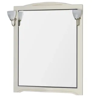 Зеркало Aquanet Луис 173219 90 см бежевый