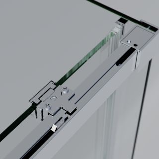 Душевая дверь Vincea Soft 2 VDS-3SO2130CL, 1300, хром, стекло прозрачное