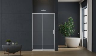 Душевая дверь Vincea Soft 2 VDS-3SO2130CL, 1300, хром, стекло прозрачное