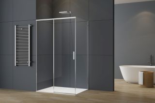 Душевой уголок Vincea Soft 2 VSR-3SO29010CL, 1000*900, хром, стекло прозрачное