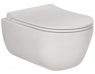 Комплект Berges 4в1 047215: инсталляция NOVUM525 кнопка L5 SoftTouch чёрная унитаз EGO Rimless сиденье Toma Slim SO