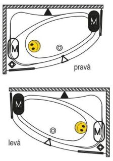 Панель фронтальная Riho Lyra 140 L 209270