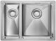 Мойка кухонная Paulmark Annex PM545944-BSR правая брашированная нержавеющая сталь