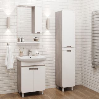 Пенал напольный Onika Харпер 403567 35см белый/кастелло