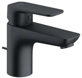 Смеситель для раковины Kludi Pure&Style чёрный матовый 400283975