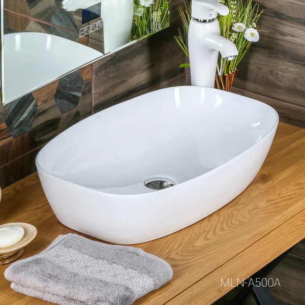 Накладная раковина Melana 78329-805 60см белый