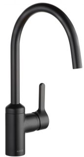 Смеситель для кухни Kludi Bozz чёрный матовый 428033978