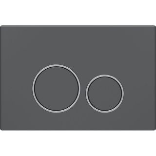 Кнопка смыва Vincea VFP-005GM Вороненая сталь