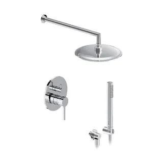 Встраиваемая душевая система Damixa Scandinavian Pure 936520000 со смесителем хром