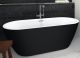 Акриловая ванна Riho Inspire Velvet B085001220 180х80см чёрный матовый/белый матовый