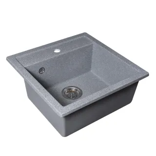 Мойка кухонная Reflexion Zia 51-GR RX1251GR гравий
