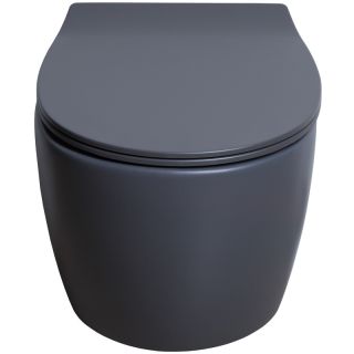 Подвесной унитаз Allen Brau Fantasy 4.11004.AN безободковый антрацит