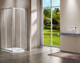 Душевой уголок Vincea Garda VSS-1G1111CL 110x110 см