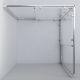Душевой уголок Vincea Garda VSS-1G1111CL 110x110 см