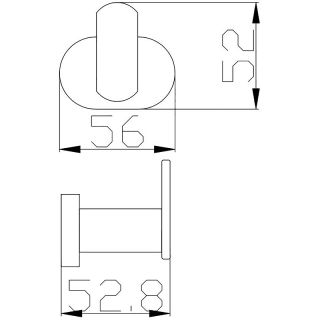 Крючок Rav Slezak Yukon YUA0100 Хром