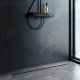 Душевой лоток AM.PM MasterFlow 100 W01SC-S11-100-05BM с Черной матовой решеткой Slim line