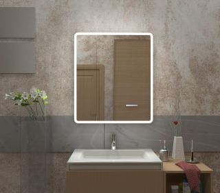 Зеркало-шкаф с подсветкой Continent Emotion МВК029 70см белый