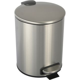 Ведро с педалью Boheme Uno 10426-NB брашированный никель