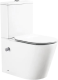 Унитаз-компакт SantiLine SL-5014SM-BD с функцией биде и встроенным смесителем белый