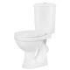 Унитаз-компакт Оскольская керамика Суперкомпакт белый 44901110522