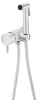 Гигиенический душ Boheme Uno со смесителем белый 467-MW