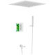 Душевой комплект Timo Petruma SX-5019/16SM с термостатом белый матовый